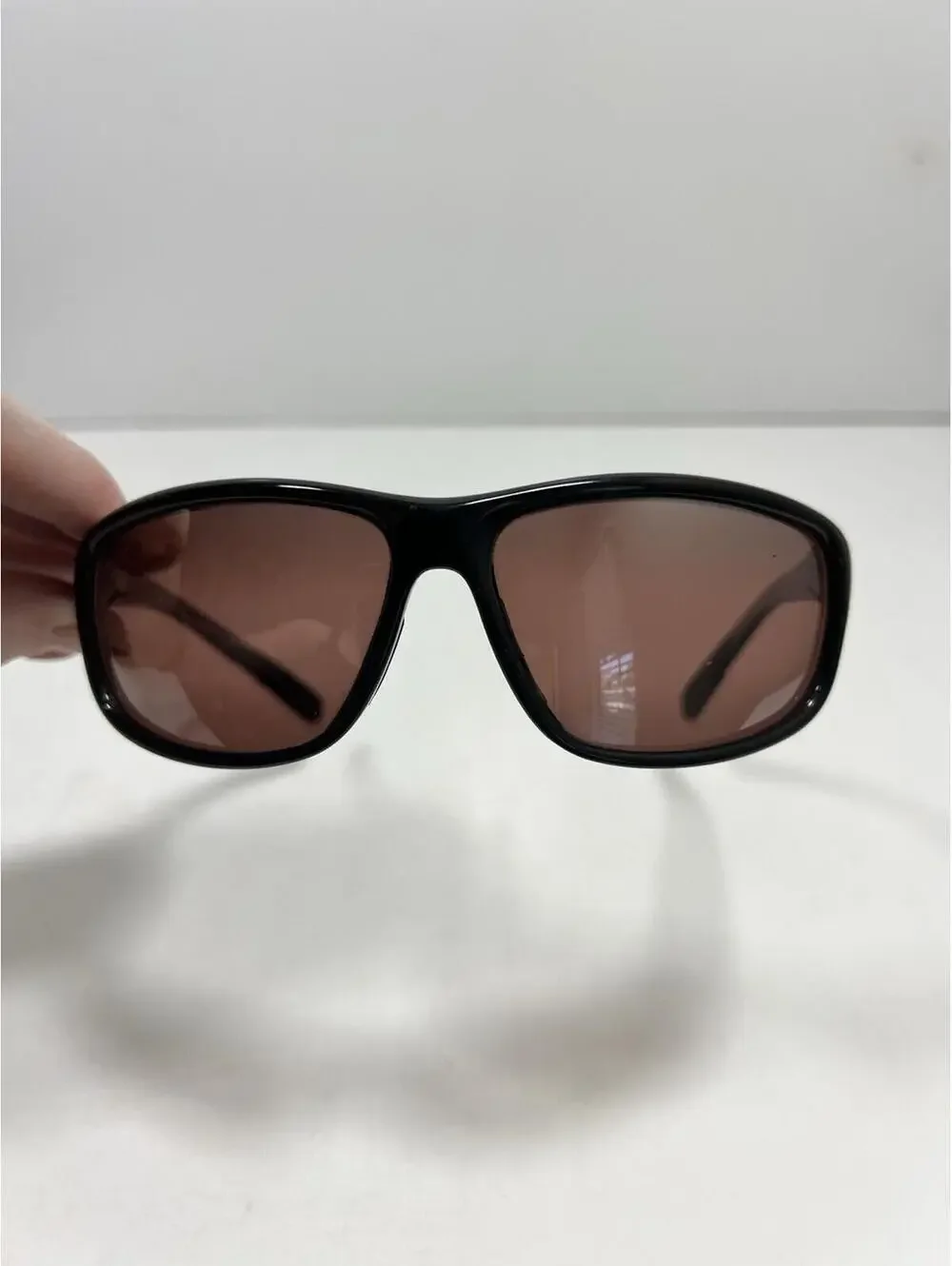 Maui Jim Spartan Reef MJ 278-02 Sunglasses Brown Wrap Polarized case script